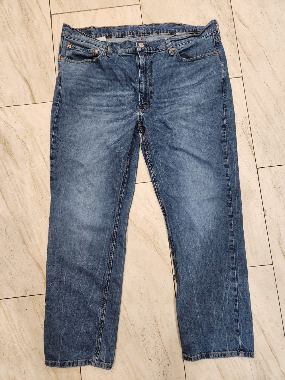Levi's 541 Athletic Taper Fit Jeans Blue Waist 40
